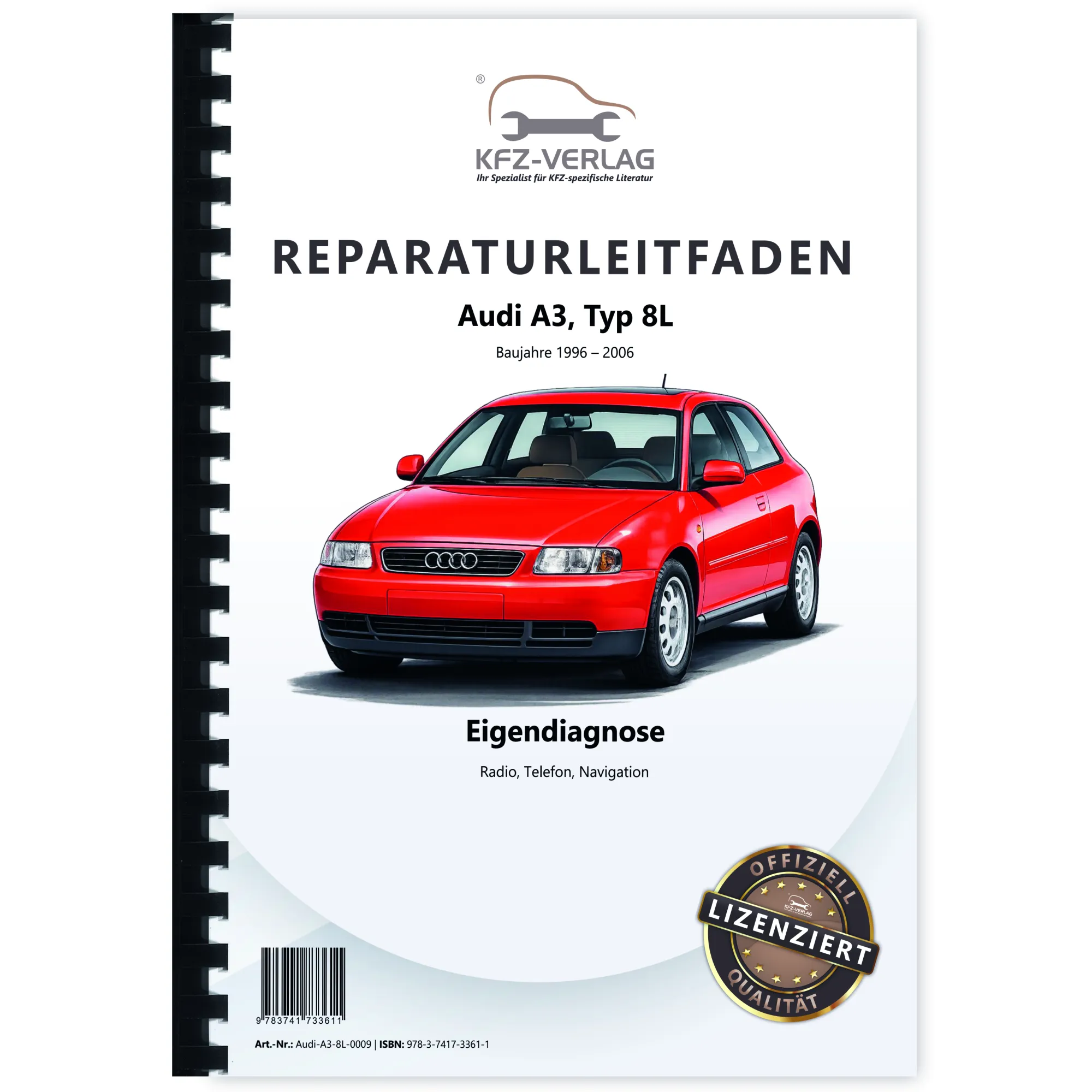Audi A3 Typ 8L 1996-2006 Eigendiagnose Kommunikation Reparaturanleitung