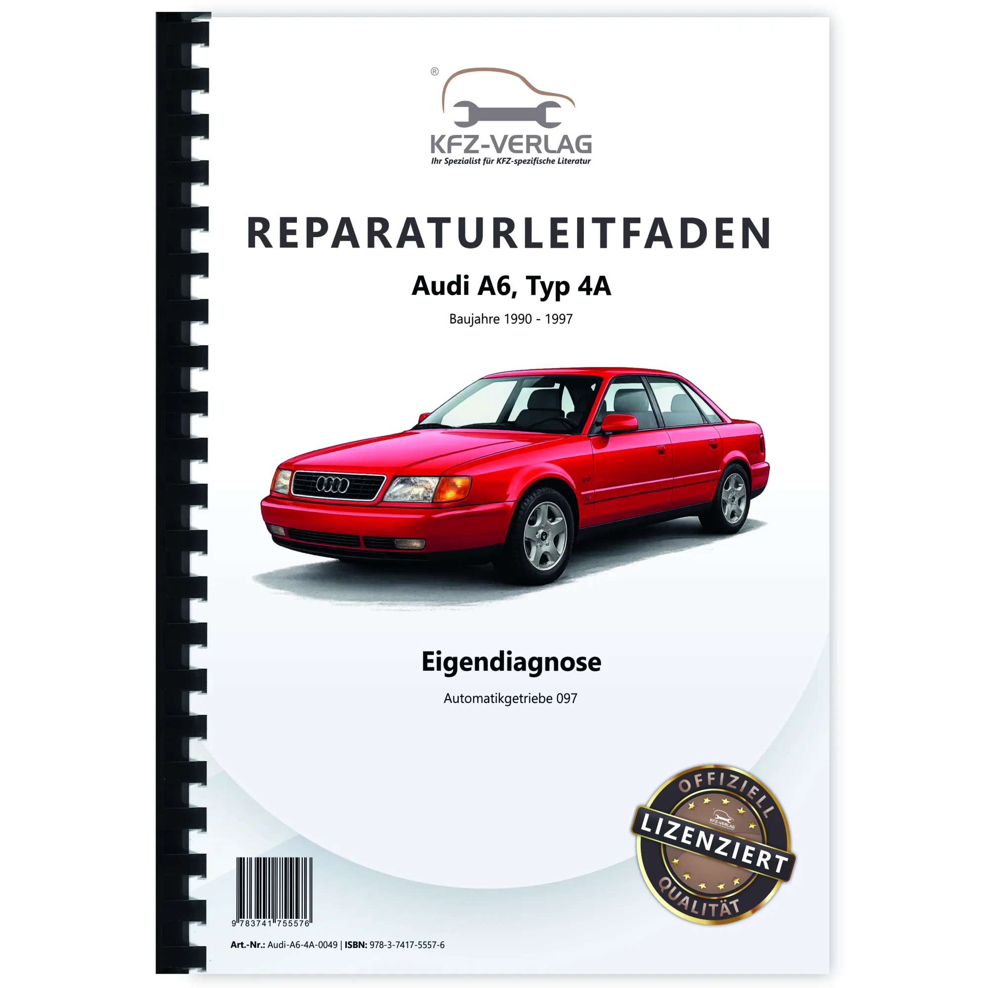 Audi A6 Typ 4A 1990-1997 Eigendiagnose Automatikgetriebe 097 Reparaturanleitung