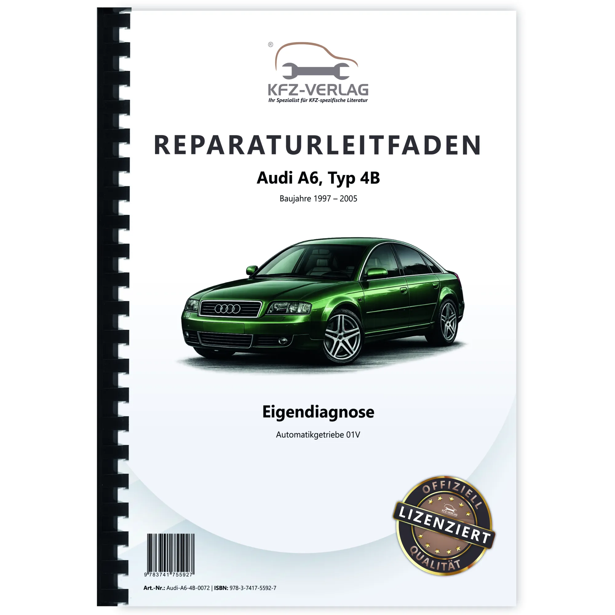 Audi A6 4B 1997-2005 Eigendiagnose Automatikgetriebe 01V Reparaturanleitung Audi A6 4B 1997-2005 Eigendiagnose Automatikgetriebe 01V Reparaturanleitung