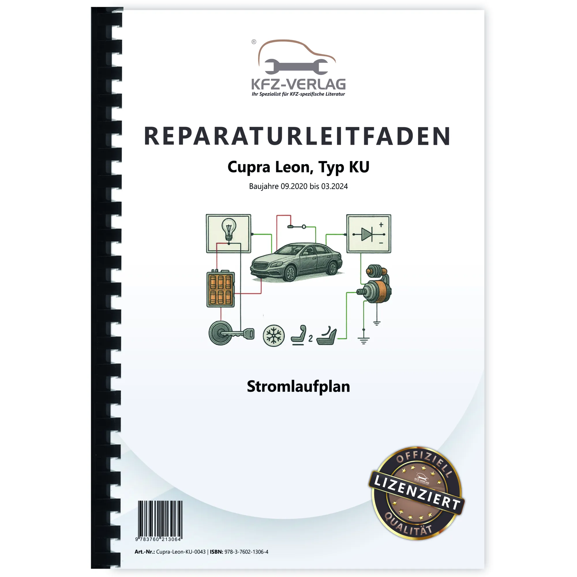 Cupra Leon Typ KU 2020-2024 Schaltplan Stromlaufplan Verkabelung Elektrik Pläne
