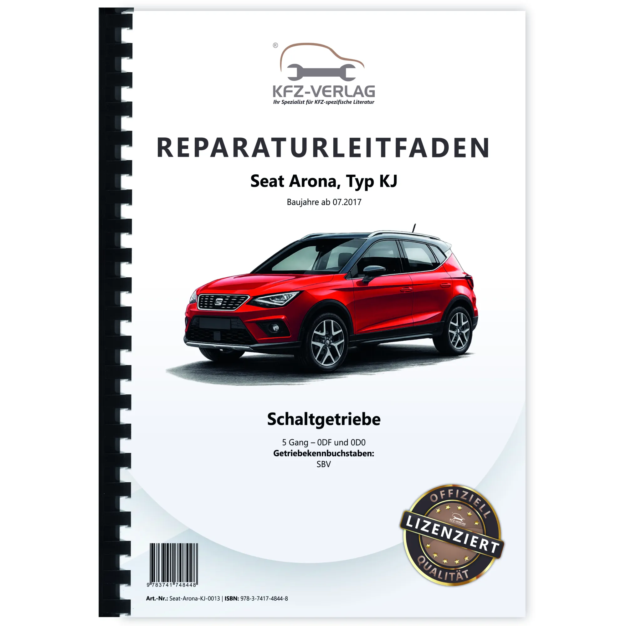 Seat Arona KJ ab 2017 5 Gang Schaltgetriebe 0DF 0D0 Kupplung Reparaturanleitung