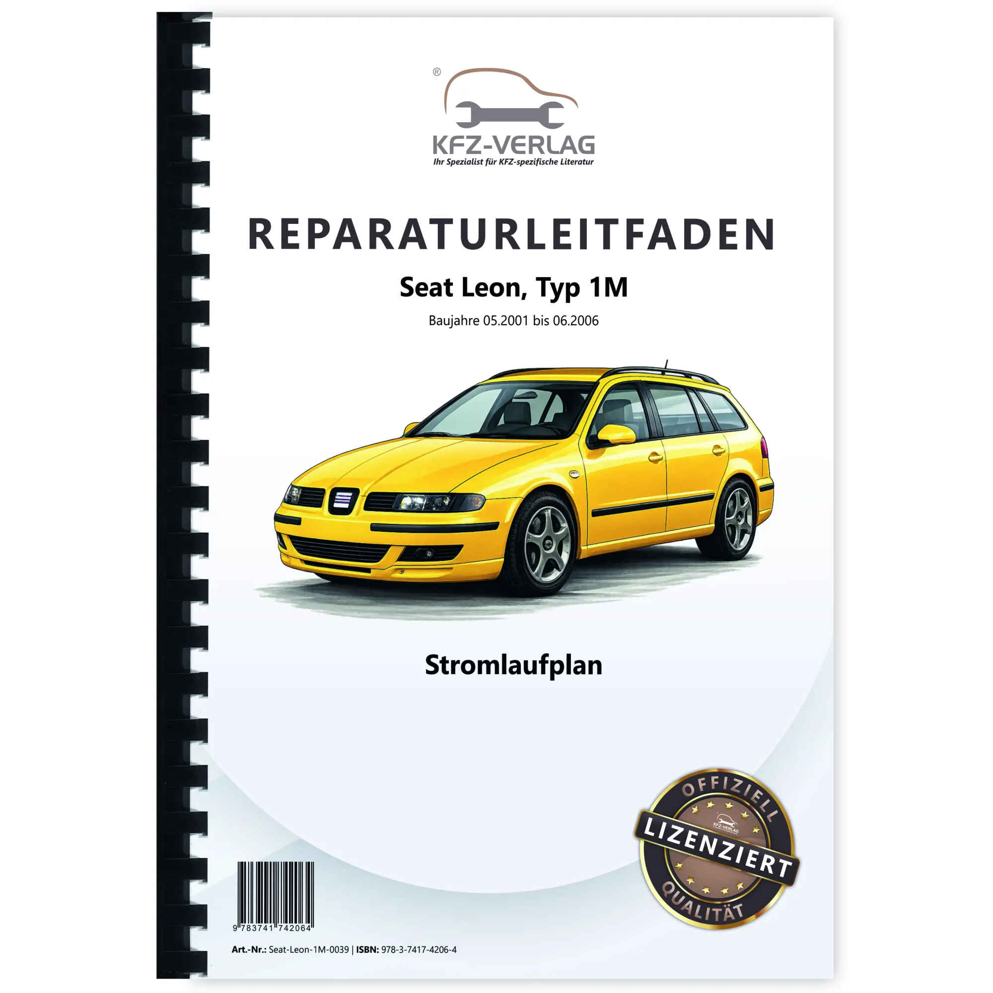 Seat Leon Typ 1M 2001-2006 Schaltplan Stromlaufplan Verkabelung Elektrik Pläne