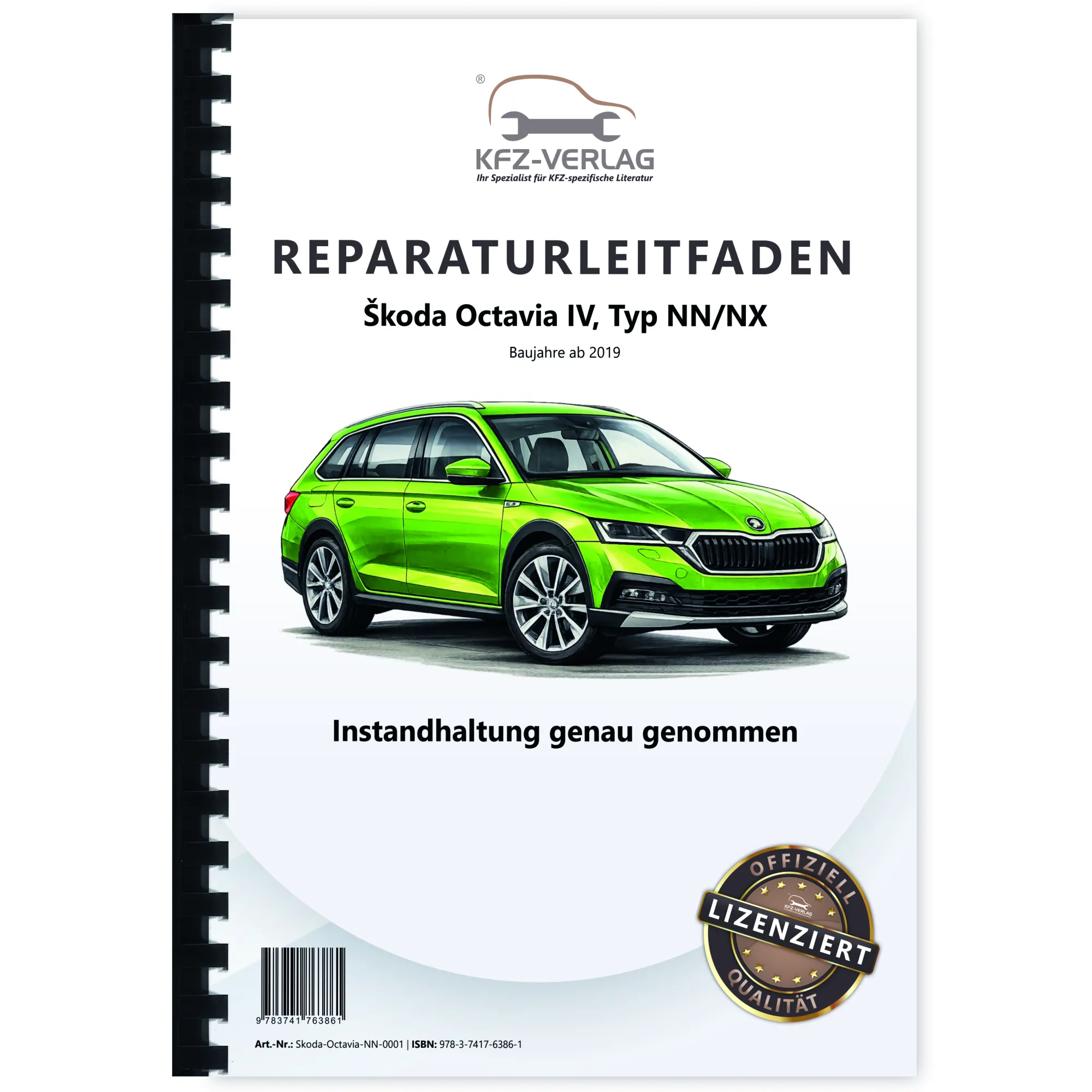 SKODA Octavia NN ab 2019 Instandhaltung Inspektion Wartung Reparaturanleitung