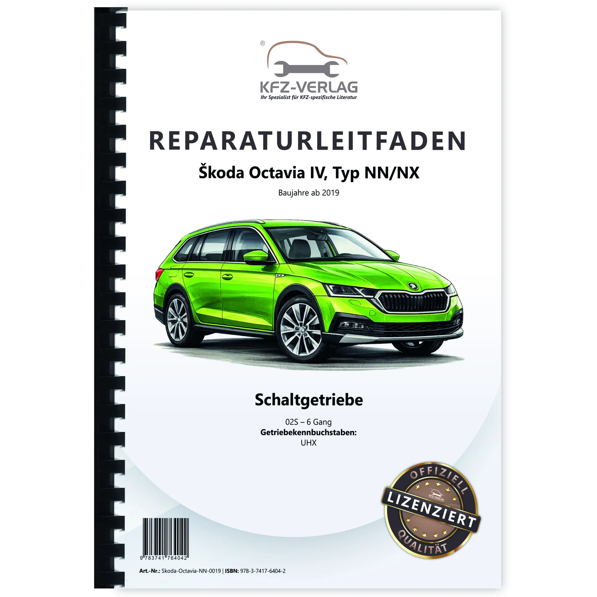SKODA Octavia NN ab 2019 6 Gang Schaltgetriebe 02S Kupplung Reparaturanleitung