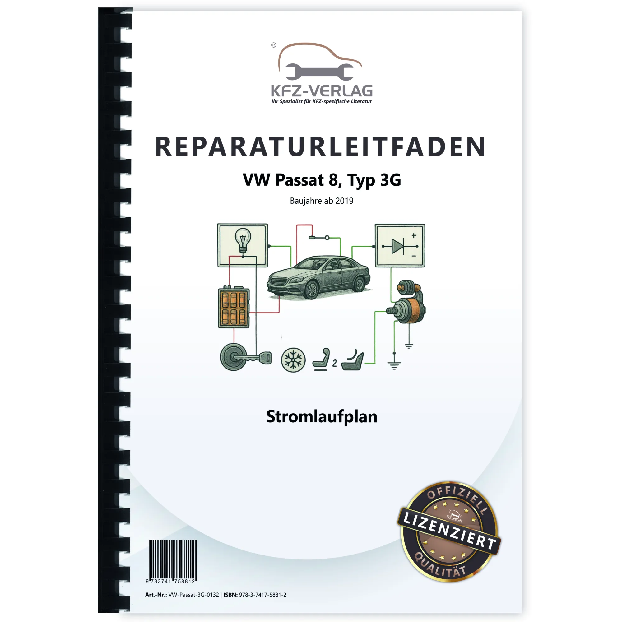 VW Passat 8 Typ 3G ab 2019 Schaltplan Stromlaufplan Verkabelung Elektrik Pläne VW Passat 8 Typ 3G ab 2019 Schaltplan Stromlaufplan Verkabelung Elektrik Pläne